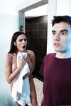 Ariella Ferrera e o teen boy de cauda dura
