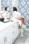Elle Lee the sexy Asian schoolgirl