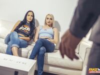 Marilyn sugar és jennifer mendez felváltva kapják a szűk lyukaik fúrását