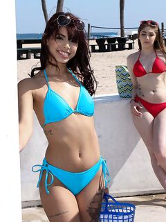 Gina Valentina és Kobi Brian - Punci nyalás